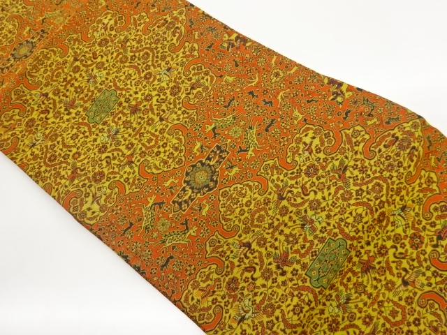 JAPANESE NAGOYA OBI / WOVEN GEOMETRIC / BY MANYO